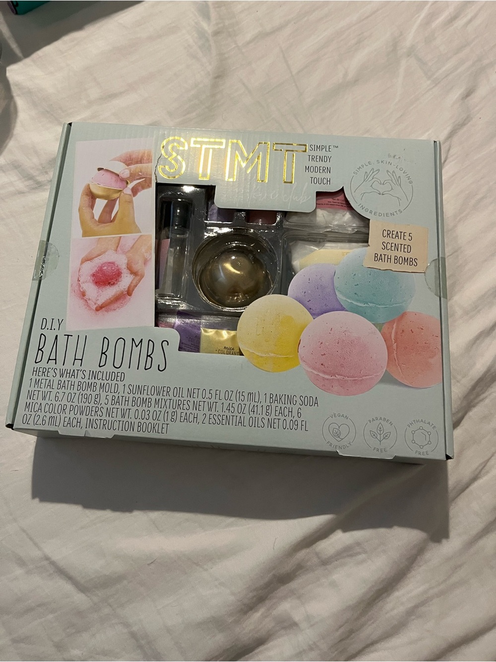 DIY Bath Bombs Kit - Pastel Multi